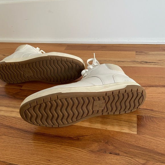 Madewell Court Hightop Sneakers in Neutral, Women’s Size 12 - Picture 8 of 12